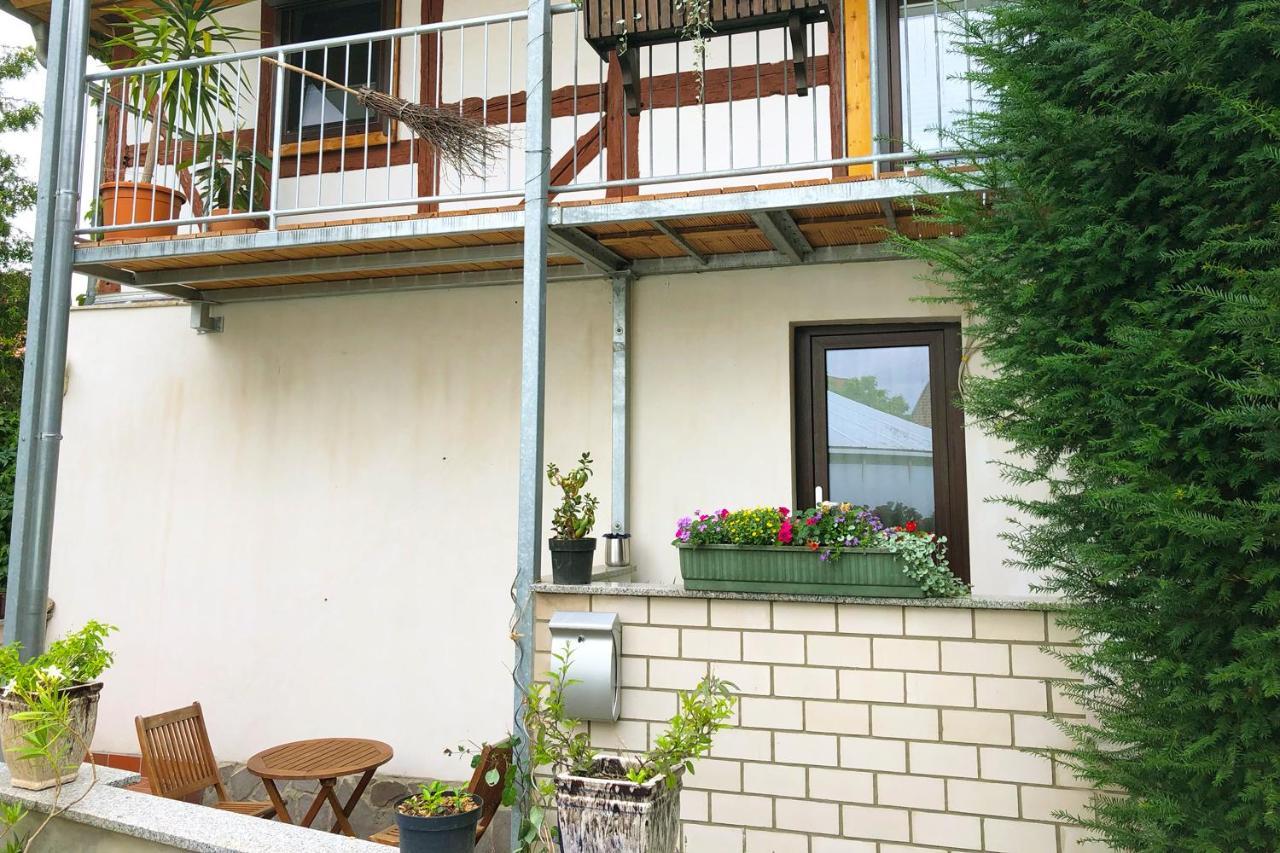 Ferienwohnung Alte Gaertnerei Thale Bagian luar foto
