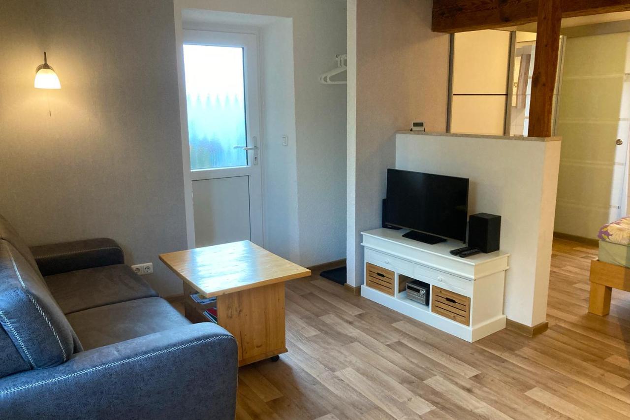 Ferienwohnung Alte Gaertnerei Thale Bagian luar foto